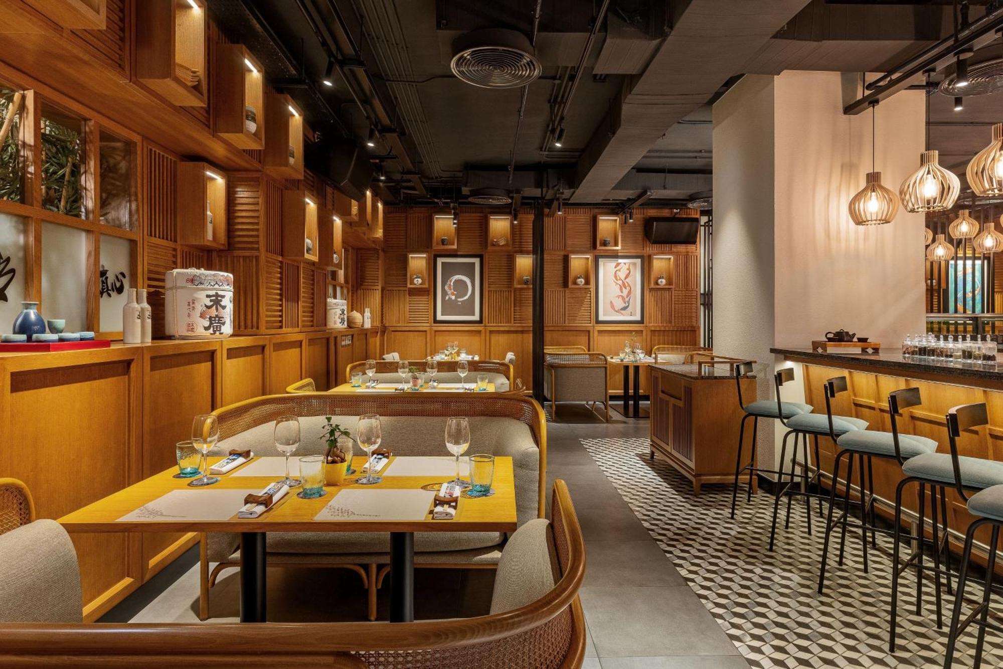 开罗喜来登酒店及赌场 Giza 外观 照片 Interior of a restaurant