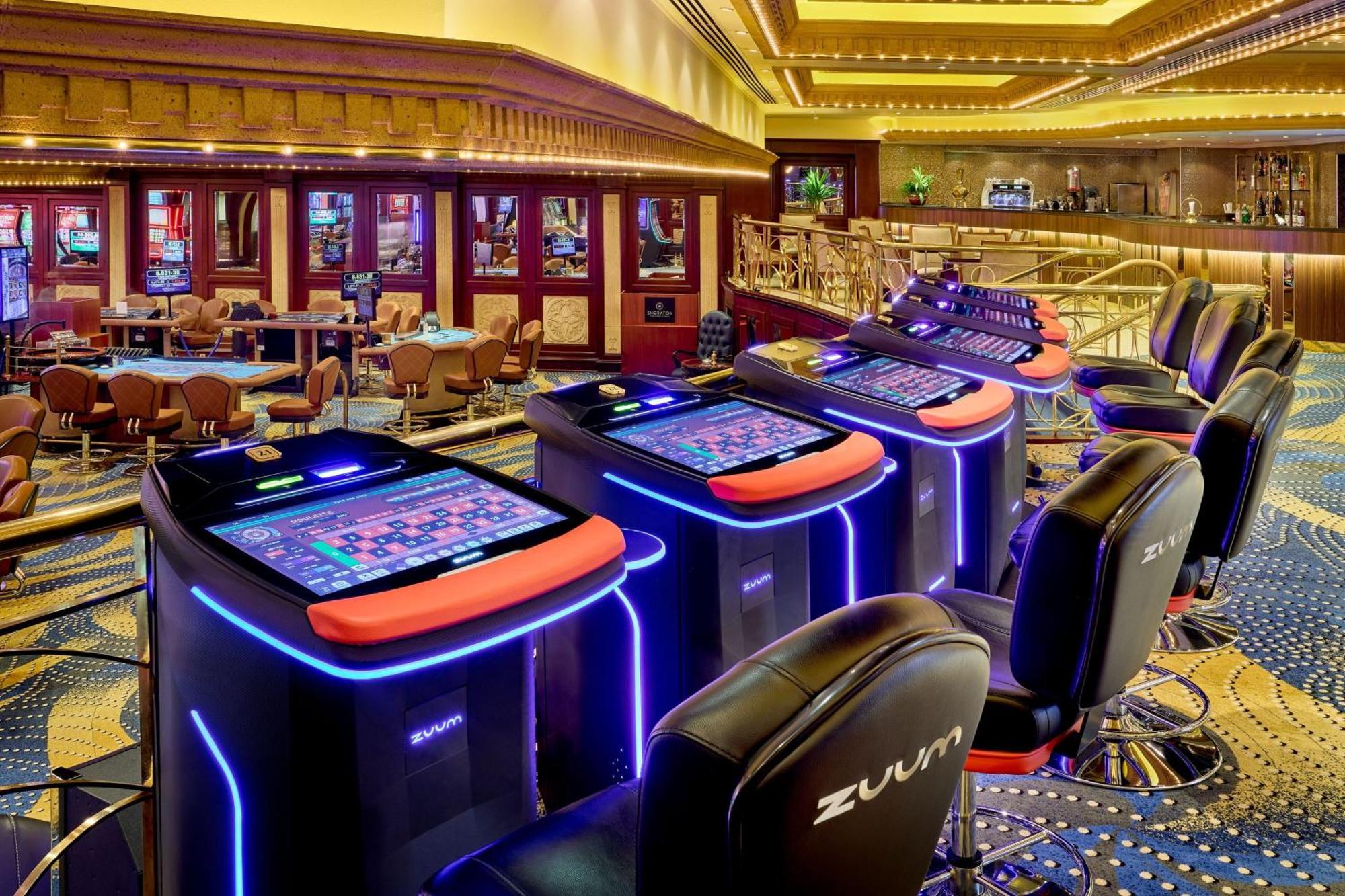 开罗喜来登酒店及赌场 Giza 外观 照片 Casino Slots
